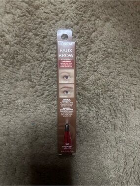 NEW L'Oreal Faux Brow Tint Pen — Mahogany